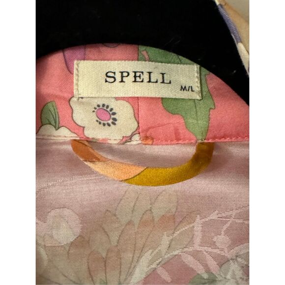 Spell Carrie Ethereal Hippie Robe Coverup M/L - Picture 5 of 8